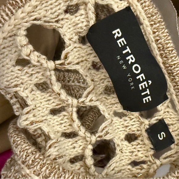 Kylan Knit Crochet Dress Retrofete New without tags SOLD OUT! Sz small - Picture 5 of 6